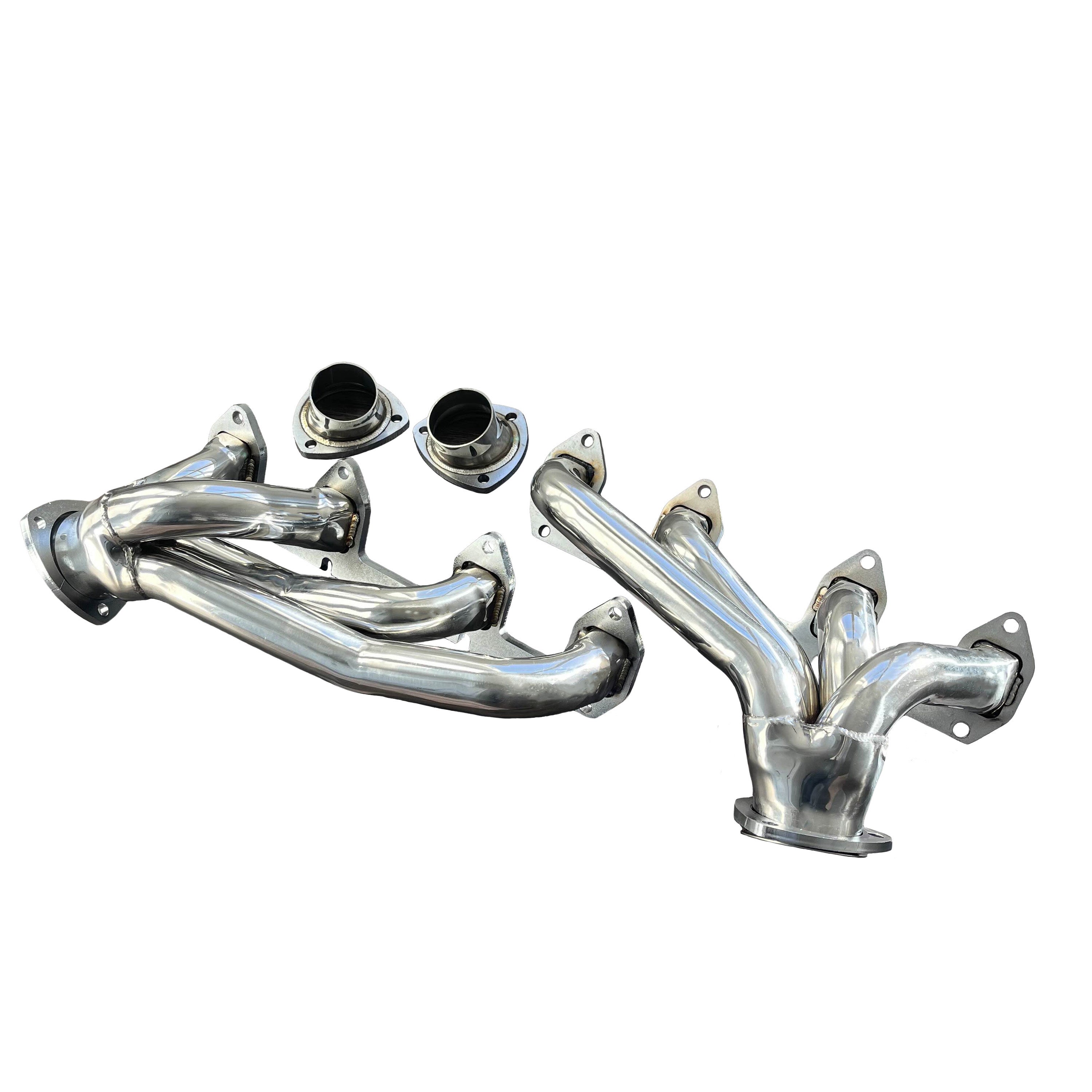 に適合する フォード ビッグブロック FE 330/360/390/428 ショーティーハガー エキゾースト ステンレススチール ヘ に適合する  フォード ビッグブロック FE 330 360 390 428 V8 ステンレス ショーティー ハガー エキゾーストヘッ に適合する フォード  ビッグブロック FE ...